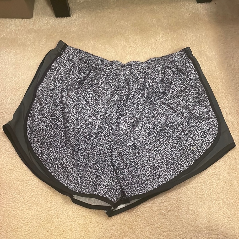 Grey/Black Nike Dri-Fit Plus Size Shorts